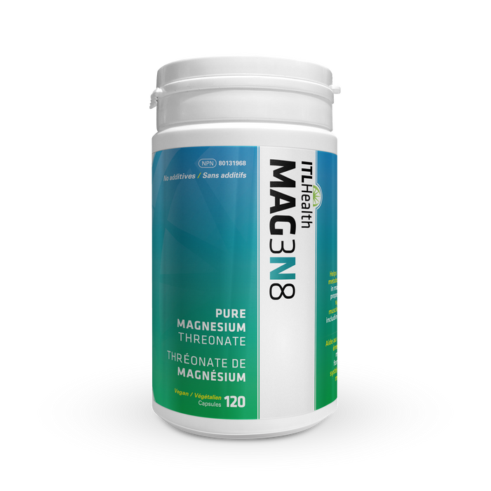 ITL Health - MAG3N8 Magnesium Threonate, 120 Capsules