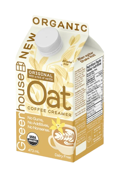 Greenhouse Juice - Oat Coffee Creamer - Vanilla, 473 mL