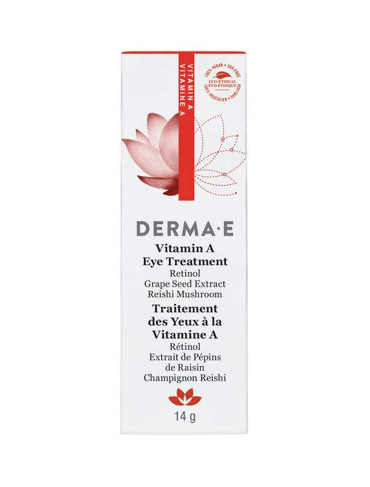Derma E - Vitamin A Eye Gel Treatment, 14 g