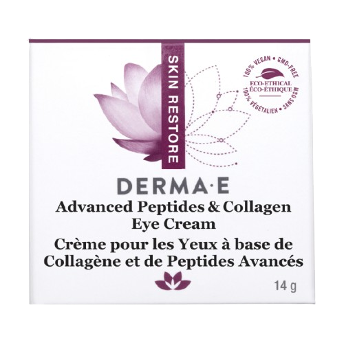 Derma E - Advanced Peptides & Collagen Eye Cream, 14 g