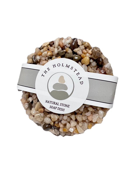The Holmstead - Stone Soap Dish, Each
