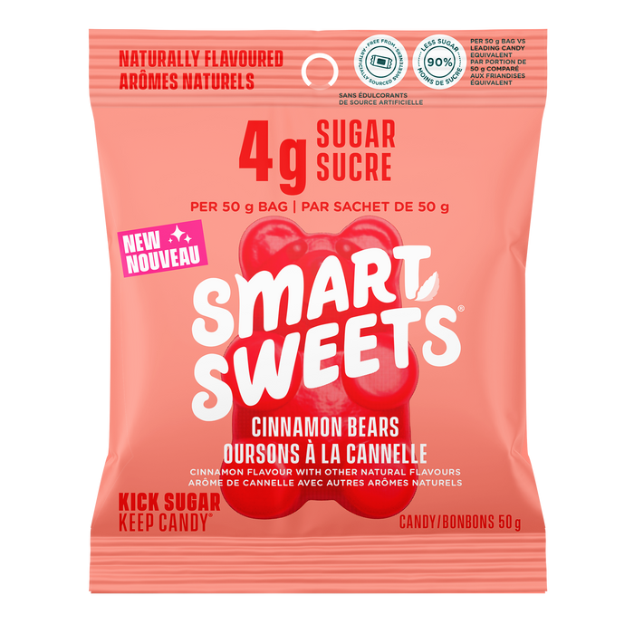 Smart Sweets - Cinnamon Bears, 50 g