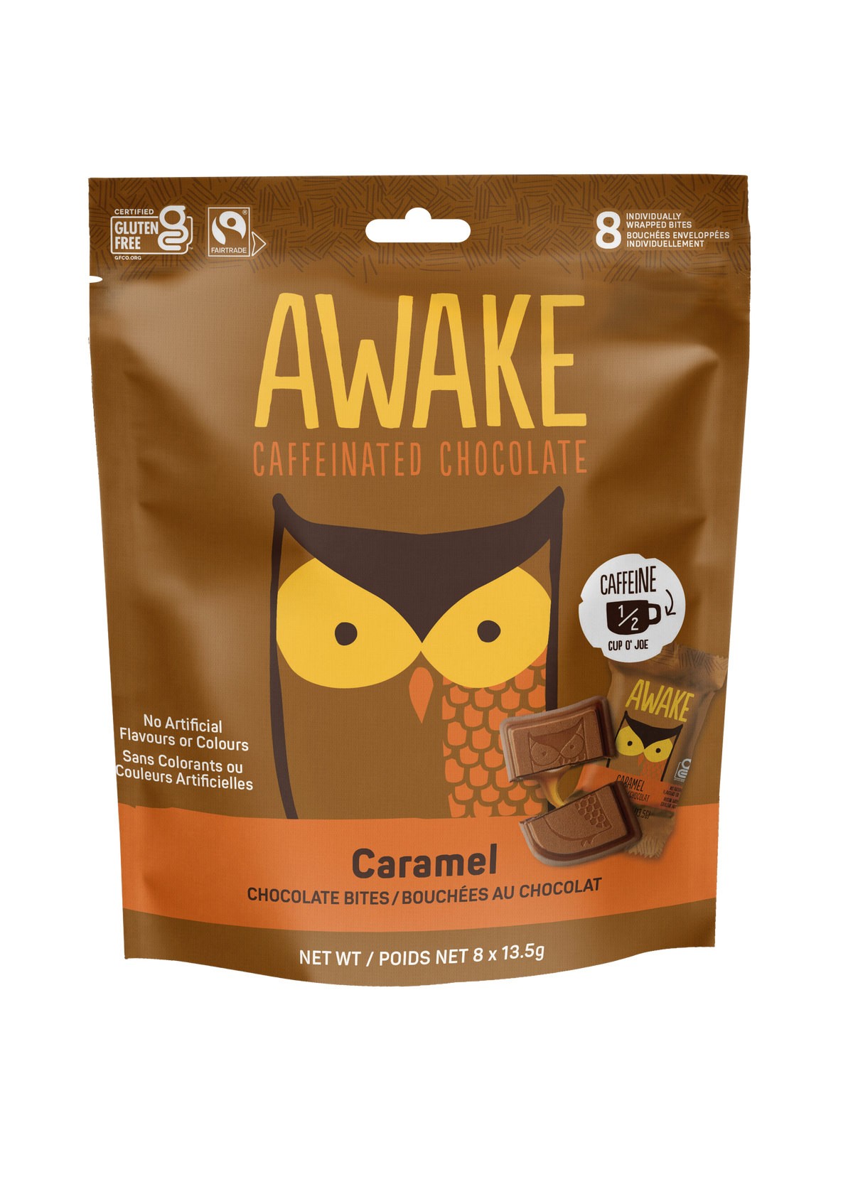 Awake Chocolate - Caramel Chocolate, 108 g — Goodness Me!