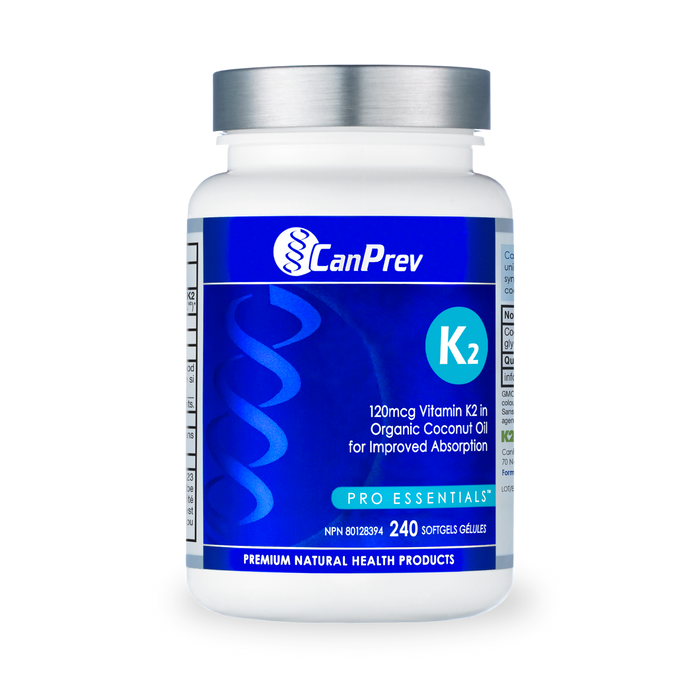 CanPrev - K2, 240 Softgels