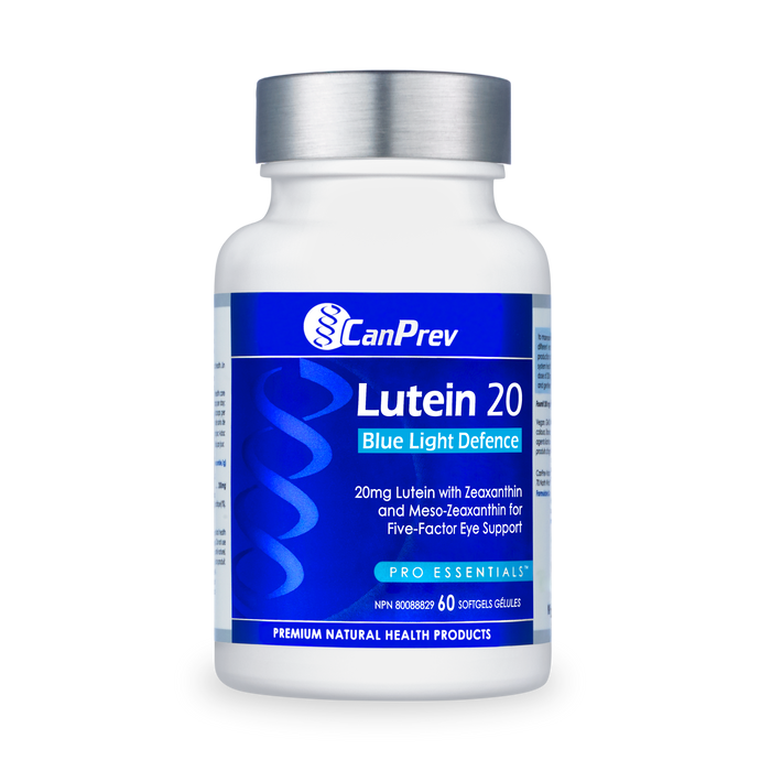 CanPrev - Lutein 20 - Blue Light Defence, 60 Softgels