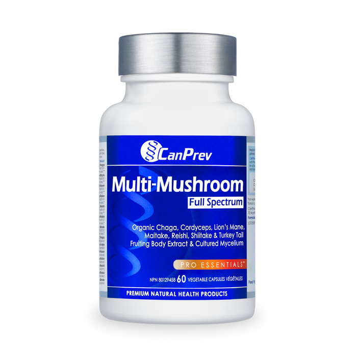 CanPrev - Multi-Mushroom Full Spectrum, 60 Vcaps