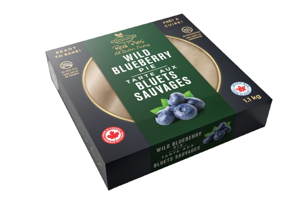 Real Sweets - Pie - Wild Blueberry, 1.1 kg