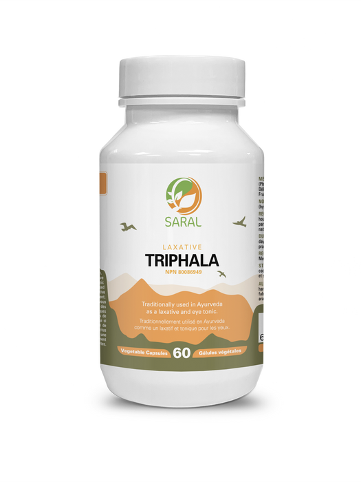 Saral Herbs - Triphala, 60 Capsules