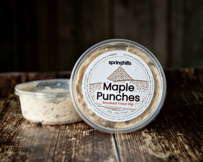 Springhills Fish - Smoked Trout Dip - Maple, 225 g