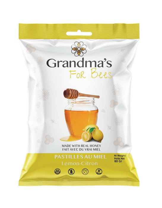 Grandma's For Bees - Lemon Honey Drop, 80 g