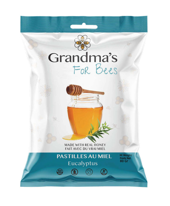 Grandma's For Bees - Eucalyptus Honey Drop, 80 g