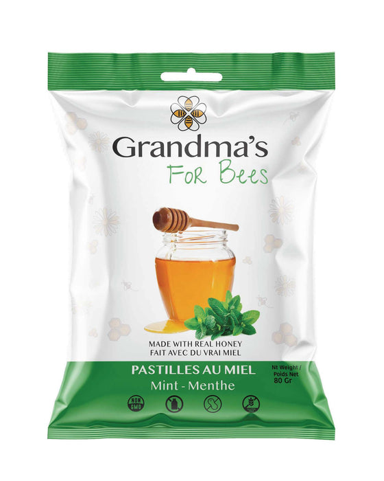 Grandma's For Bees - Mint Honey Drop, 80 g