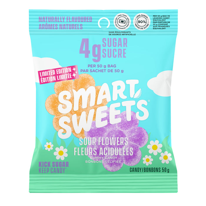 Smart Sweets - Sour Flowers, 50 g