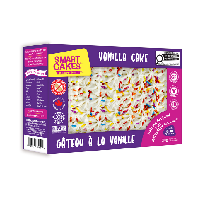 AllergySmart - Vanilla Birthday Cake, 500 g