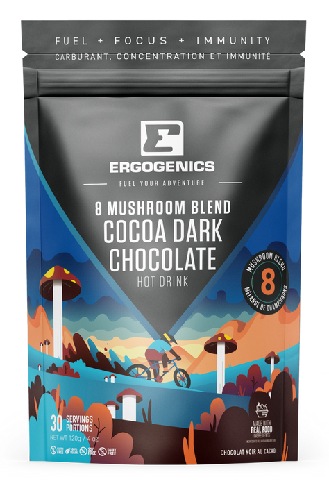 Ergogenics Nutrition - Mushroom Blend - Hot Chocolate, 120 g