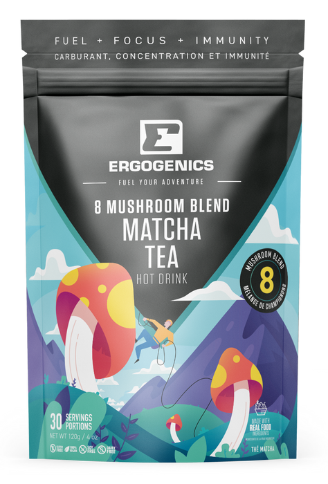 Ergogenics Nutrition - Mushroom Blend - Matcha, 120 g