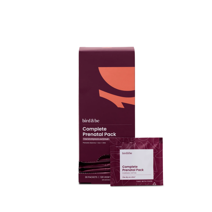 Bird&Be - Complete Prenatal Pack, 30 Count