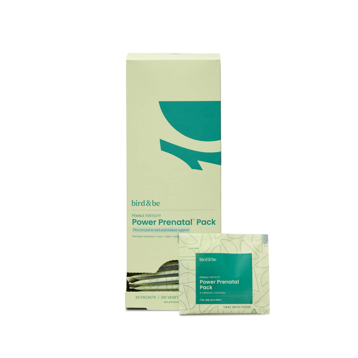Bird&Be - Female Fertility Prenatal, 30 Count