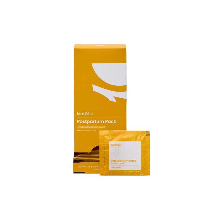 Bird&Be - Postpartum Pack, 30 Count