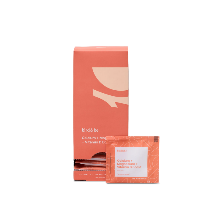 Bird&Be - Calcium + Magnesium + Vitamin D Boost, 30 Count