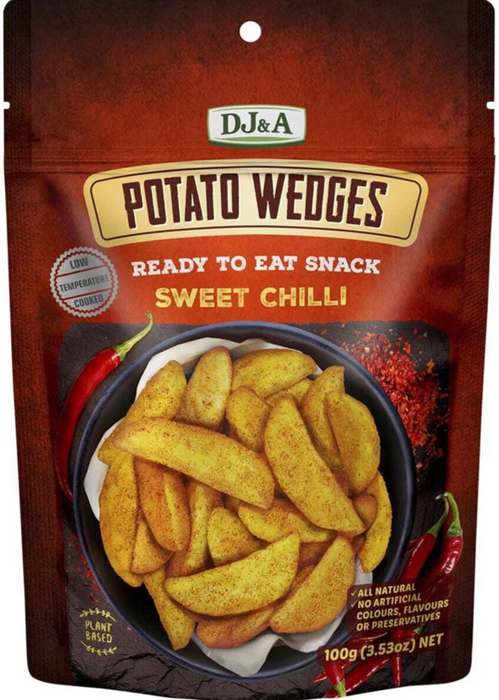 DJ&A - Potato Wedges Sweet Chilli, 100 g