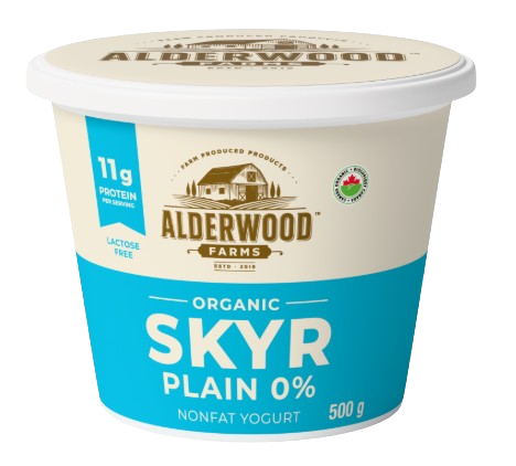 Alderwood - Organic Skyr - Plain 0%, 500 g