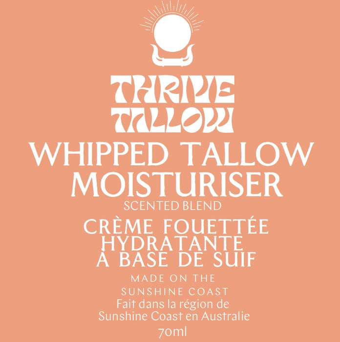 Thrive Tallow - Whipped Tallow Moisturiser, 70 mL