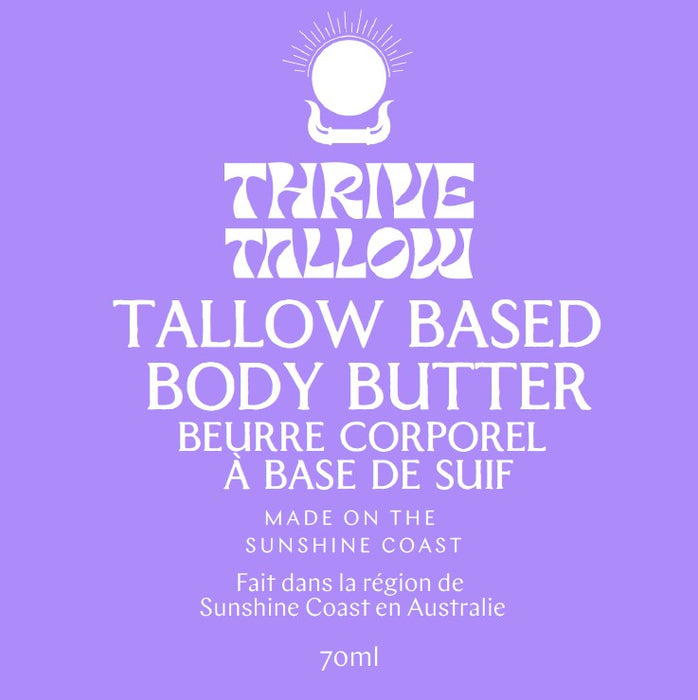 Thrive Tallow - Tallow Based Body Butter, 70 mL