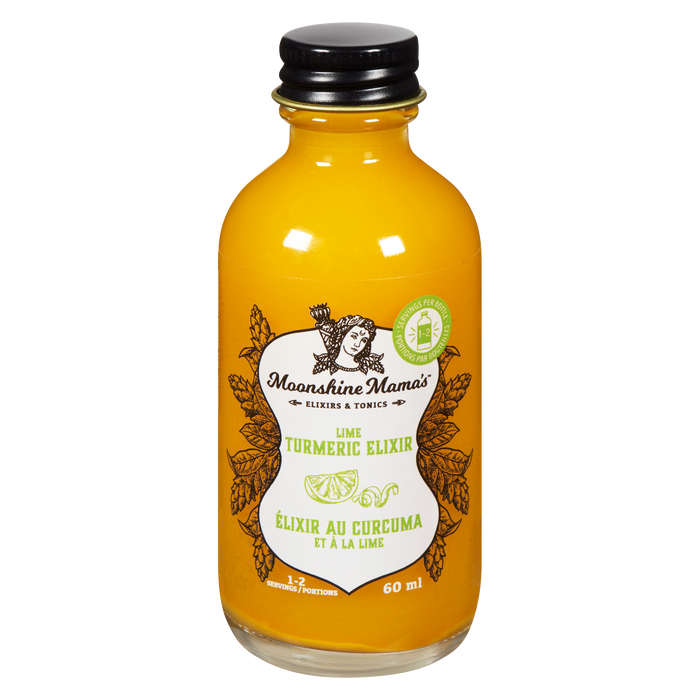 Moonshine Mama's - Lime Turmeric Elixir, 60 mL