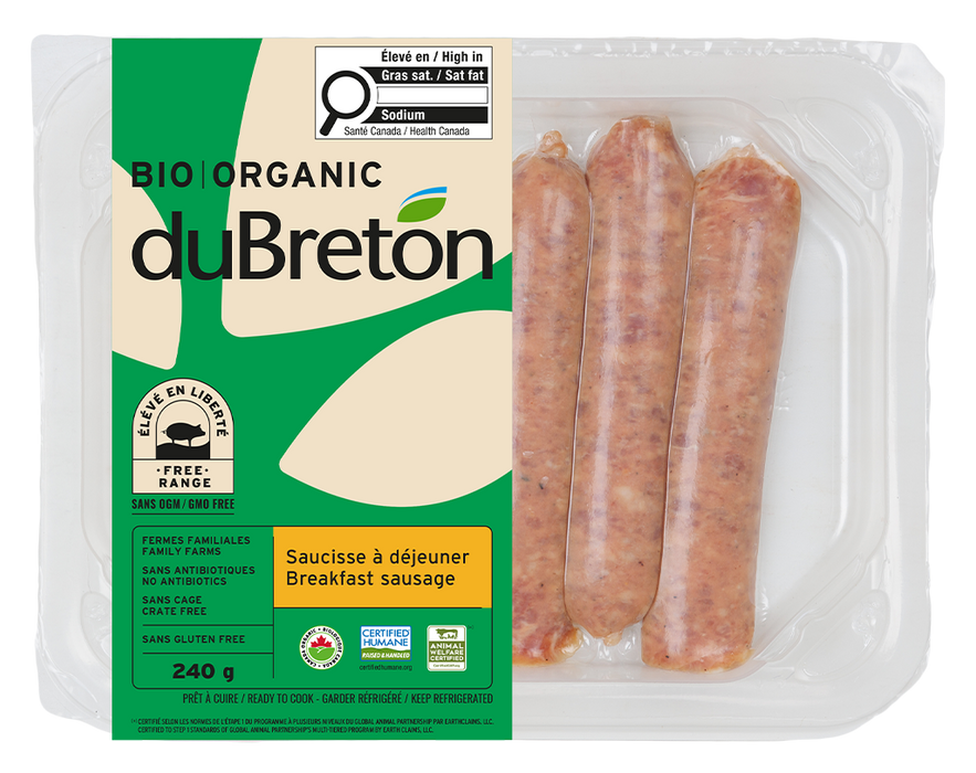 DuBreton - Breakfast Sausage, 240 g