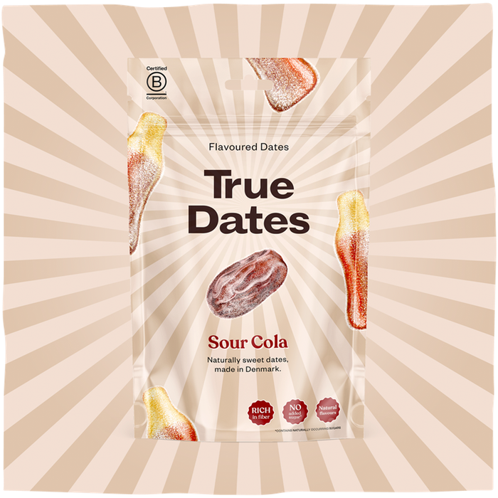 True Dates - Sour Cola Flavoured Dates, 100 g