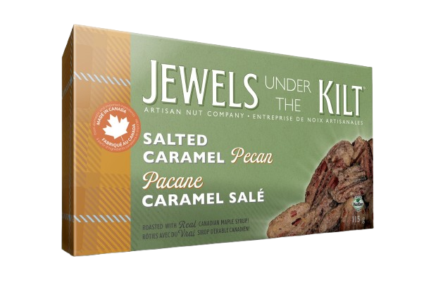 Jewels Under The Kilt - Salted Caramel Pecan, 115 g