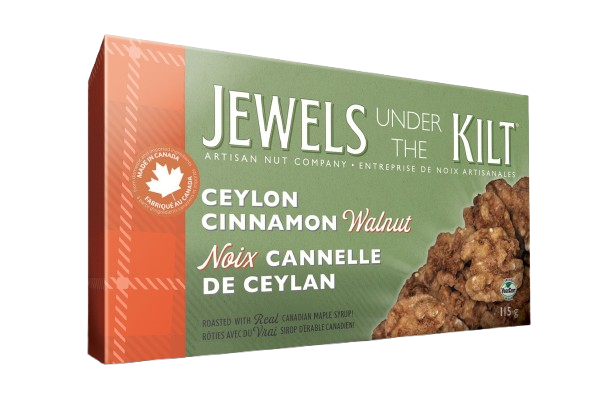Jewels Under The Kilt - Cinnamon Walnut, 115 g