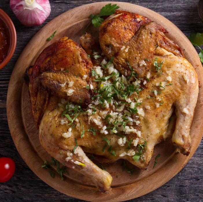 Rowe Farms - Sweet Paprika Flattened Chicken
