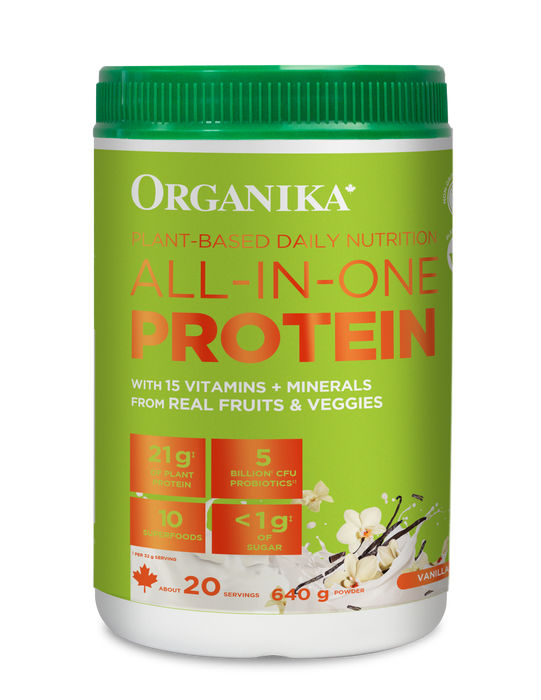 Organika - Plant All-In-One Protein Vanilla, 640 g