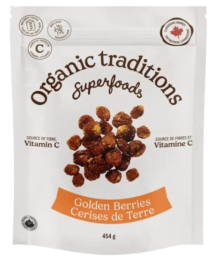 Organic Traditions - Golden Berries, 454g