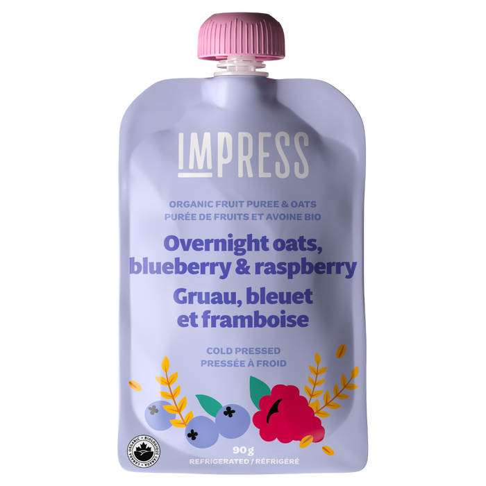 Impress Foods - Pouch - Overnight Oats, 90 g