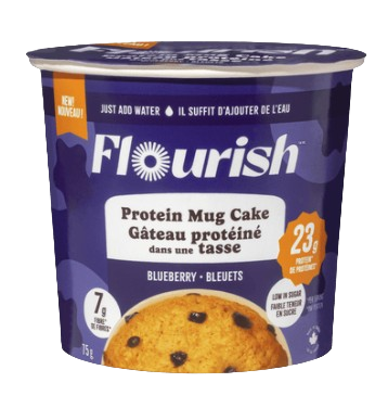Flourish - Protein Mug Cake - Blueberry, 75 g