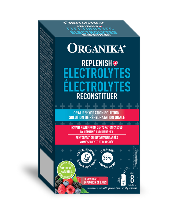 Organika - Sachet - Electrolytes Replenish Berry, 6.5 g