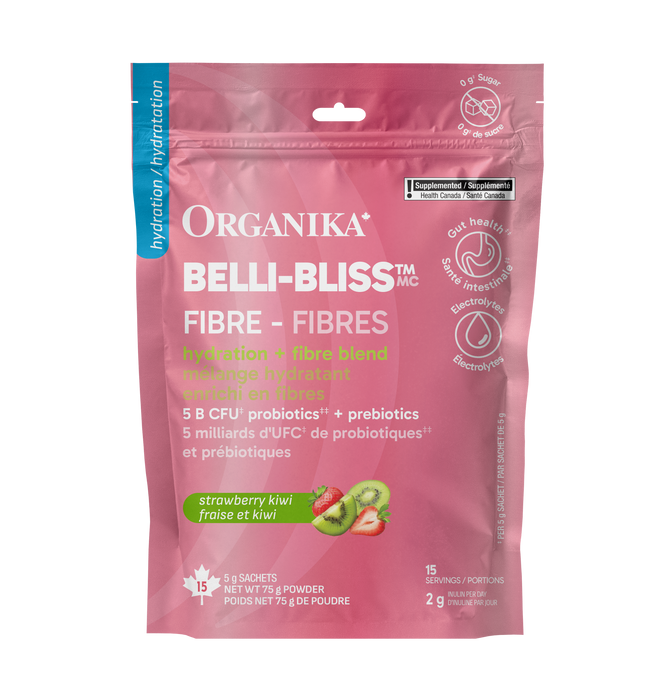 Organika - Belli Bliss Hydration Fibre Strawberry Kiwi, 75 g