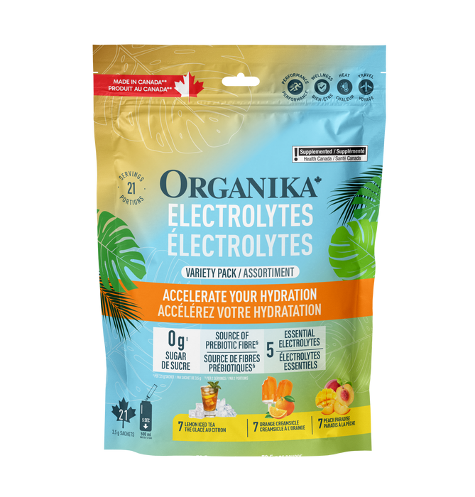 Organika - Electrolytes - Variety Pack, 73.5 g