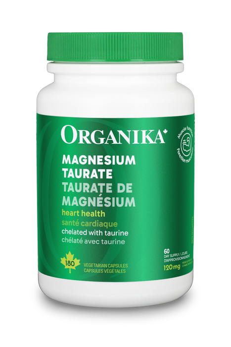Organika - Magnesium Taurate, 180 Vcaps