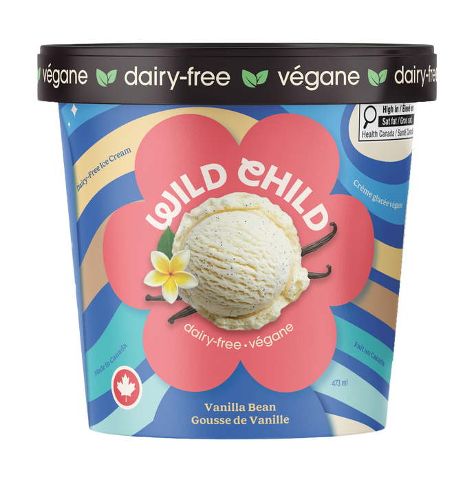 Wild Child - Vegan Ice Cream Vanilla Bean, 473 mL