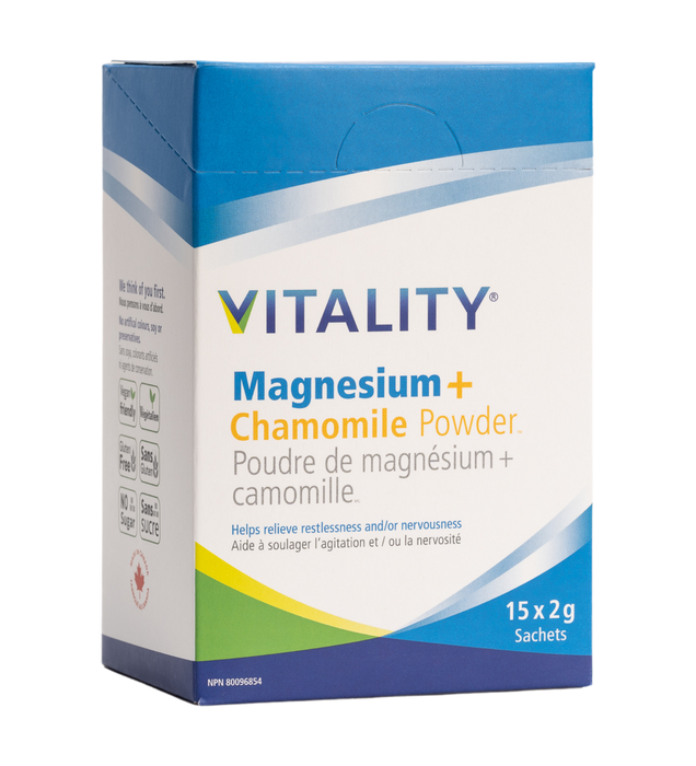 Vitality Products - Sachet - Magnesium + Chamomile, 2 g