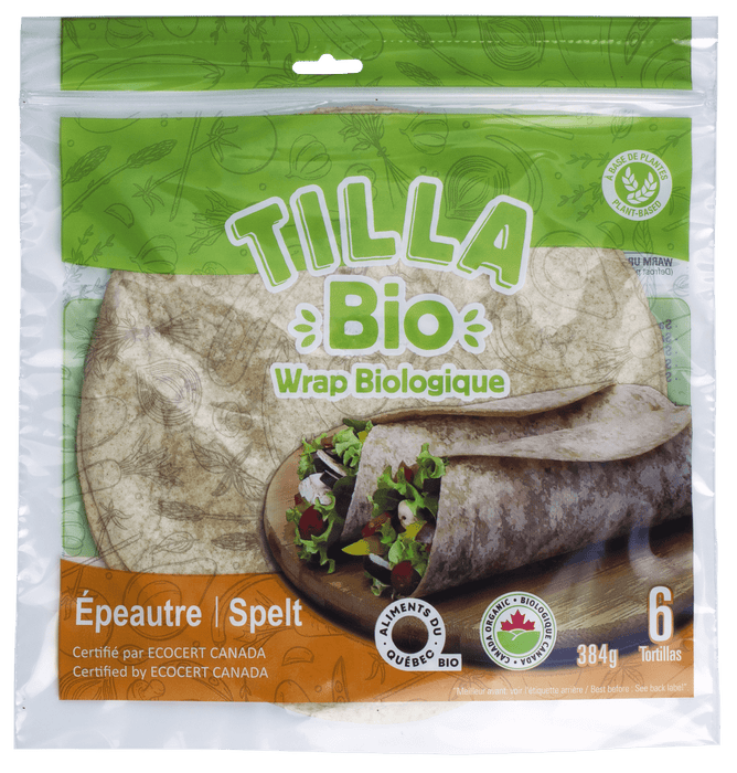 Tilla Bio - Spelt Wrap, 384 g