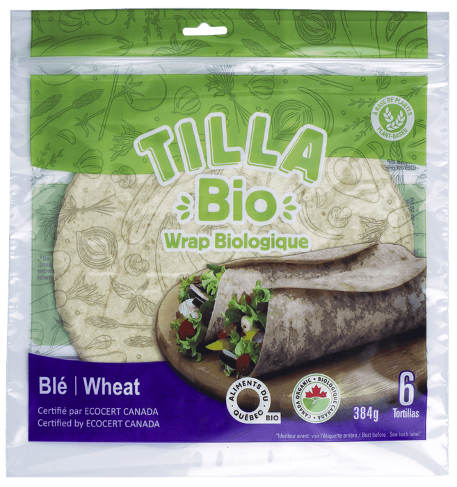 Tilla Bio - Wheat Wrap, 384 g