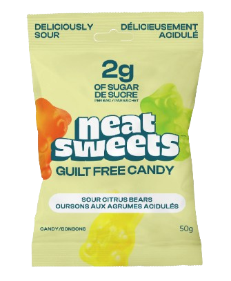 Neat Sweets - Sour Citrus Bears, 50 g