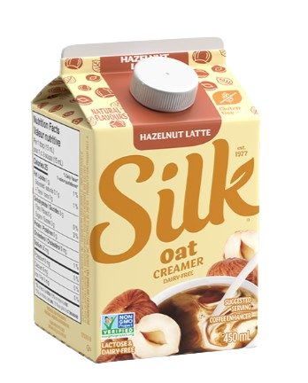Silk - Oat Creamer - Hazelnut Latte, 450 mL