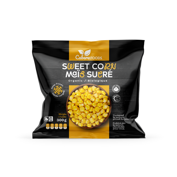 Cabera Foods - Organic Sweet Corn, 300 g