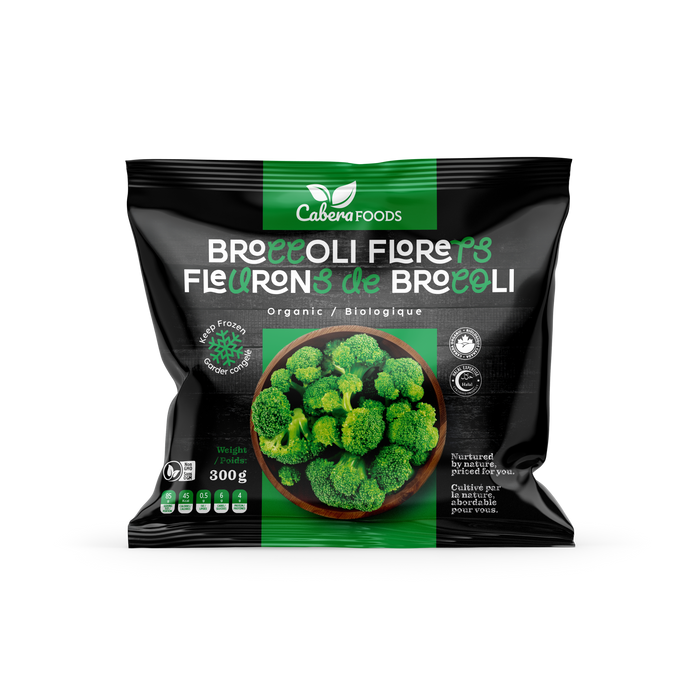Cabera Foods - Organic Broccoli, 300 g
